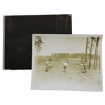 Original Bobby Jones Playing Augusta National Construction Grounds Photo & Negative Never Seen!