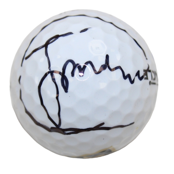 Miguel Angel Jimenez Signed Water's Edge Logo Golf Ball JSA ALOA