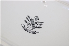 1960 Augusta National GC Masters Dish by Delanos Studios - Arnold Palmer Win