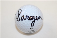 Gene Sarazen Signed Top-Flite XL2000 Logo Golf Ball JSA ALOA