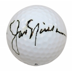 Jack Nicklaus Signed PGA Senior Championship Logo Golf Ball JSA ALOA