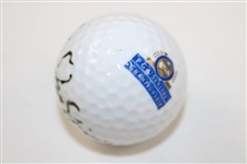 Jack Nicklaus Signed PGA Senior Championship Logo Golf Ball JSA ALOA