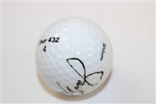 Jack Nicklaus Signed PGA Senior Championship Logo Golf Ball JSA ALOA