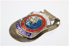 Ryder Cup Jeweled Money Clip - circa 1977