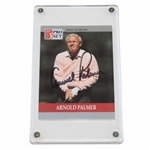 Arnold Palmer Signed Senior PGA Tour Pro-Set Golf Card JSA ALOA