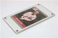 Arnold Palmer Signed Senior PGA Tour Pro-Set Golf Card JSA ALOA