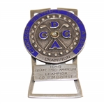 Champion Ed Somervilles 1946 Chicago District Golf Assn. State Champion Money Clip Award