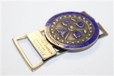 Champion Ed Somerville's 1946 Chicago District Golf Assn. State Champion Money Clip Award