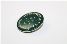 Circa 1920's Metropolitan P.G.A. Championship Badge Pin 