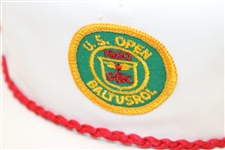 1980 U.S. Open at Baltusrol Unused White Hat with Red Rope - Jack Nicklaus Is Back!