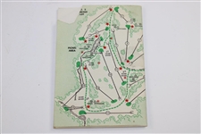 1961 Masters Tournament Official Spectator Guide - Gary Player Winner