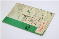 1966 Masters Tournament Official Spectator Guide - Jack Nicklaus Winner