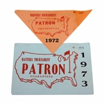 1972(Preferential) & 1973 (Guaranteed) Masters Tournament Patron Parking Passes