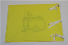Scottie Scheffler Signed Undated Masters Embroidered Flag JSA #JJ66329