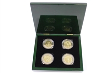 Arnold Palmer Ltd Ed Masters Commemorative Coins Set in Emerald Box #629/750