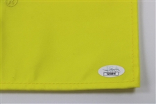 Dustin Johnson Signed 2020 Masters Embroidered Flag JSA #VV80846