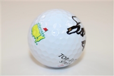 Scottie Scheffler Signed Top-Flite Strata Masters Logo Golf Ball JSA #QQ22825