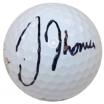 Justin Thomas Signed Titleist Masters Logo Golf Ball JSA #QQ22881