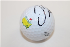 Justin Thomas Signed Titleist Masters Logo Golf Ball JSA #QQ22881