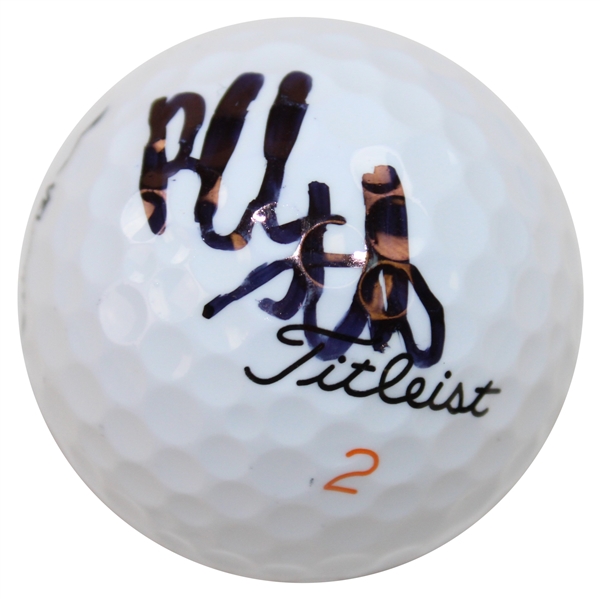Bubba Watson Signed Titleist Masters Logo Golf Ball JSA #VV50736