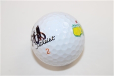Bubba Watson Signed Titleist Masters Logo Golf Ball JSA #VV50736