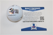 Gary Player Signed Titleist Masters Logo Golf Ball BECKETT #BB09278