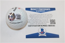 Jim Furyk Signed 'Mr. 58 - Jim Furyk - August 7, 2016' Callaway 58 Logo Golf Ball BECKETT #BB09301