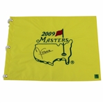 Angel Cabrera Signed 2009 Masters Embroidered Flag JSA ALOA