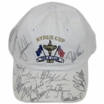 Tiger Woods & Team Signed 2006 Ryder Cup at The K Club Hat - The DiMarco Collection JSA ALOA