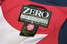 Chris DiMarco's Team USA Issued The President's Cup Red Half Zip Size L Windvest