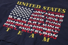 Chris DiMarco's 2004 Team USA Issued The Ryder Cup at Oakland Hills Navy Full Zip Size S Jacket