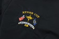 Chris DiMarco's 2004 Team USA Issued The Ryder Cup at Oakland Hills Navy Size L Rain Jacket & Pants