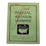 1934 Augusta National Invitational (Masters) Official Program