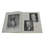 1934 Augusta National Invitational (Masters) Official Program