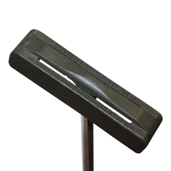 PING by Karsten Redwood City "No Model" Putter with Original Leather Grip - Rare!
