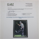 Chi-Chi Rodriguez's Personal Rock Demarco Original Abstract Portrait on Canvas - Framed