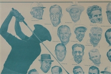 Chi-Chi Rodriguez's Personal 1916-1991 PGA Seniors Champions Framed Limited Ed Piece 16/200