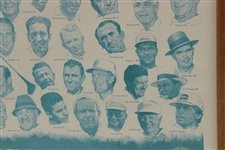 Chi-Chi Rodriguez's Personal 1916-1991 PGA Seniors Champions Framed Limited Ed Piece 16/200