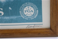 Chi-Chi Rodriguez's Personal 1916-1991 PGA Seniors Champions Framed Limited Ed Piece 16/200