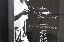 Chi-Chi Rodriguez's Personal Tribute To Chi Chi Rodriguez Oct 24 2013 A Man, An Example, A Legend Framed Poster