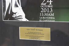 Chi-Chi Rodriguez's Personal Tribute To Chi Chi Rodriguez Oct 24 2013 A Man, An Example, A Legend Framed Poster