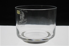 Chi-Chi Rodriguez's Personal El Legado Festival Of Golf 2nd Place Glass Bowl Trophy