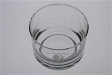Chi-Chi Rodriguez's Personal El Legado Festival Of Golf 3rd Place Glass Bowl Trophy