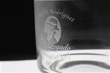 Chi-Chi Rodriguez's Personal El Legado Festival Of Golf 1st Place Glass Bowl Trophy