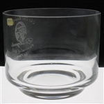 Chi-Chi Rodriguez's Personal El Legado Festival Of Golf 1st Place Glass Bowl Trophy