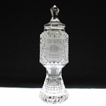 Champion Chi-Chi Rodriguezs Personal 1987 Digital Seniors Classic Crystal Winners Trophy