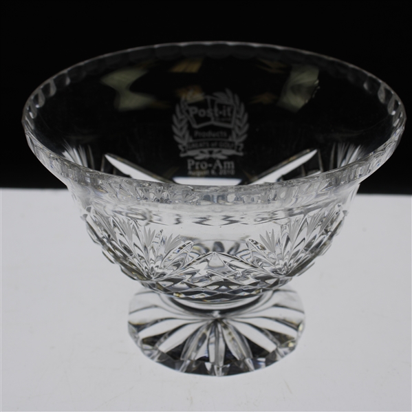 Chi-Chi Rodriguezs Personal 2010 Post It Greats Of Golf Pro-Am Crystal Trophy