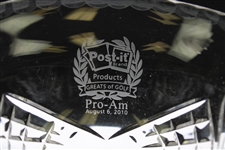 Chi-Chi Rodriguez's Personal 2010 Post It Greats Of Golf Pro-Am Crystal Trophy