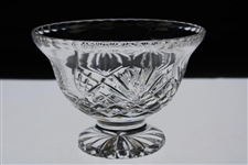 Chi-Chi Rodriguez's Personal 2010 Post It Greats Of Golf Pro-Am Crystal Trophy