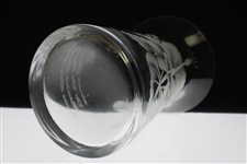 Chi-Chi Rodriguez's Personal 1993 Senior Skins Luna Lani Bay Hotel Glass Vase